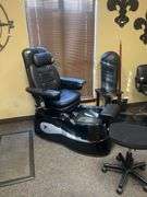 PIBBS PEDICURE SPA CHAIR ROTATING WITH MASSAGE FUNCTION