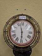 STERLING & NOBLE ROMAN NUMERAL WALL CLOCKS INCLUDING 1' & 2'dia.