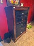 Ashley Furniture Cedar Heights 5-Drawer solid wood Dresser aprox 35"x17"x49" **matches bedframe