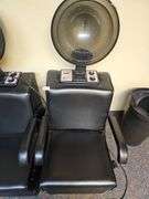 BUY-RITE X-TRA HOT 1500W SALON HAIR DRYER MODEL HM1500 WITH BLACK SALON CHAIR INCLD.