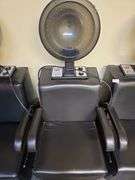 BUY-RITE X-TRA HOT 1500W SALON HAIR DRYER MODEL HM1500 WITH BLACK SALON CHAIR INCLD.