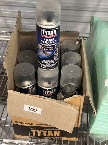 TYTAN PROFESSIONAL FOAM CLEANER / REMOVER 12OZ