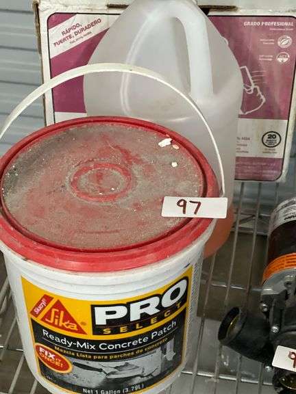 CHEMICALS INCLUDING CONCRETE PATCHING & RAPID SET STUCCO PATCH