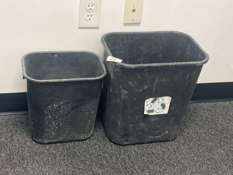 SMALL OFFICE TRASH BINS