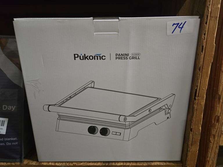 PUKOMC PANINI PRESS GRILL MODEL SLG5019