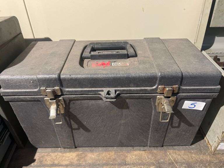 POPULAR MECHANICS 20" TOOL BOX WITH TRAY PM00511 20"x8-3/4"x10.5"