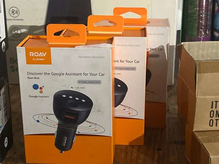 ROAV BOLT GOOGLE ASSISTANT POWERED CAR CHARGER MODEL R5360