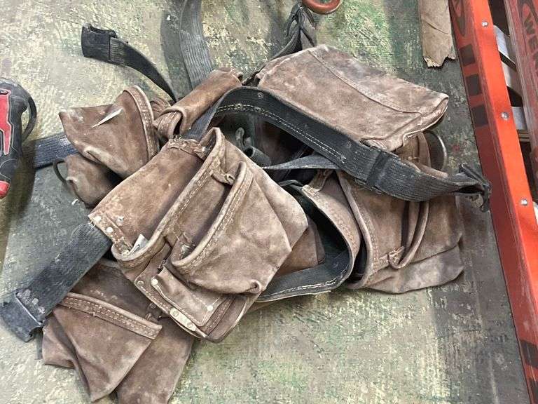 MCQUIRE NICHOLAS LEATHER WORKMAN'S BELTS