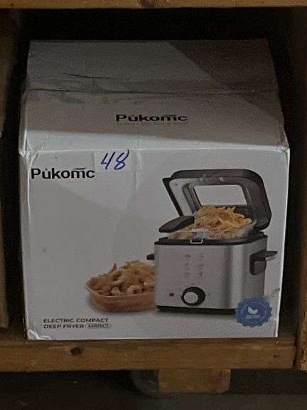 PUKOMC ELECTRIC COMPACT DEEP FRYER MR15C1