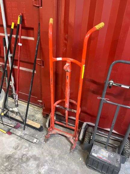 ULINE METAL BARRELL DOLLY