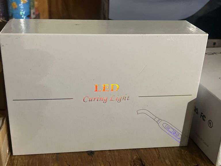 VICONOR LED CURING LIGHT RED LIGHT COLD SORE THERAPY TORCH FOR FACE, BLUE TOOL