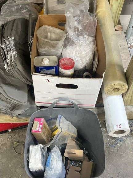 PAINTERS SUPPLIES, FACE MASKS & HARDWARE