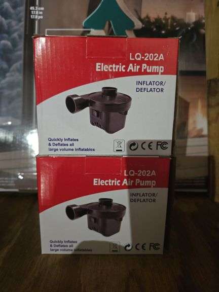 ELECTRIC AIR PUMP INFLATE / DEFLATE MODEL LQ-202A