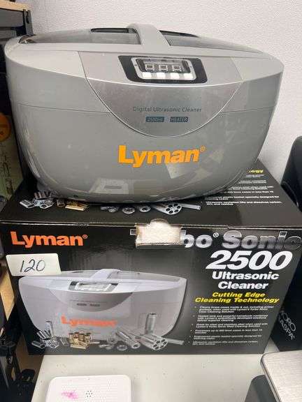 LYMAN DIGITAL ULTRASONIC CLEANER 2500ml W/ HEATER MODEL TS-2500 BOX INCLD.