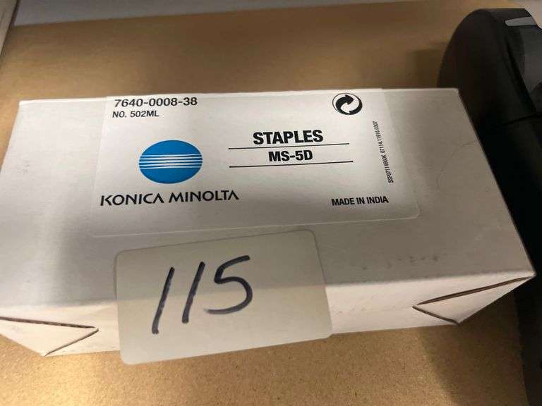 KONICA MINOLTA STAPLES MS-5D 7640-0008-38 NO. 502ML