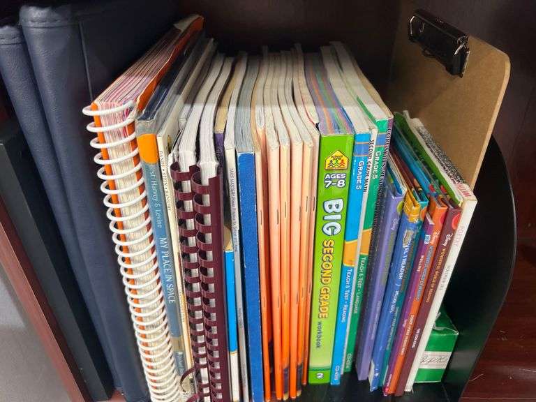 BOOKS INCLUDING RELIGIOUS BOOKS AND HOMESCHOOLING CURRICULUM