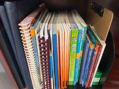 BOOKS INCLUDING RELIGIOUS BOOKS AND HOMESCHOOLING CURRICULUM