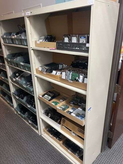 HON METAL 5-TIER CABINET 31990 63 APROX 3' x 17" x 76"