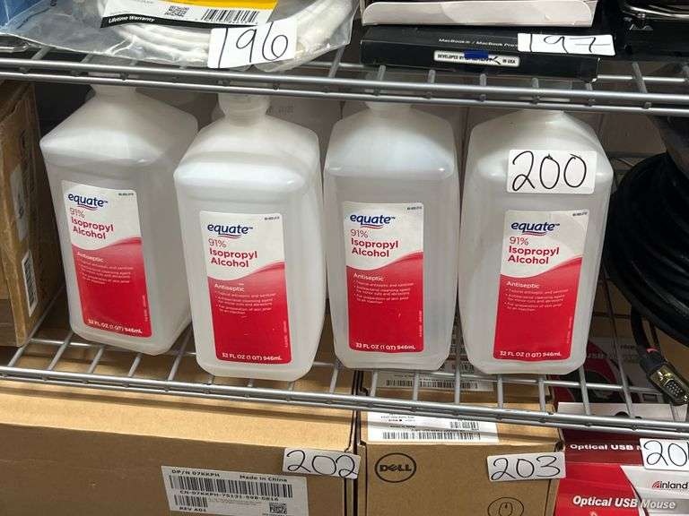 EQUATE 91% ISOPROPYL ALCOHOL ANTISEPTIC 32FL OZ