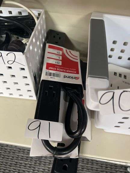 INLAND POWER SURGE STRIP 991547 2FT 6-OUTLETS