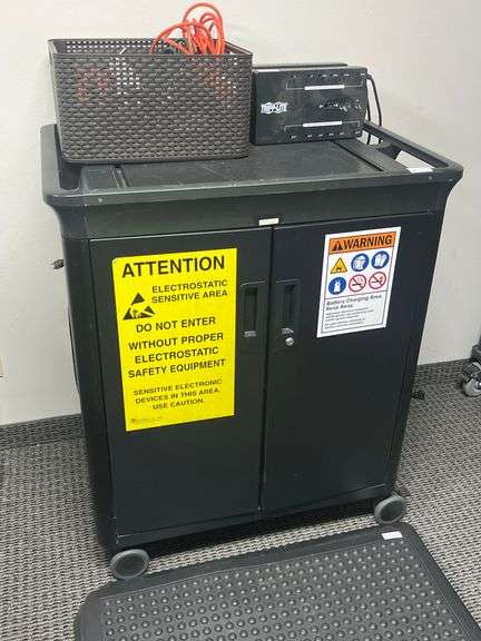 ERGOTRON HP 20 NOTEBOOK CHARGING CART HSTNN-ECO2 110/110/120V~,12A, 50/60HZ