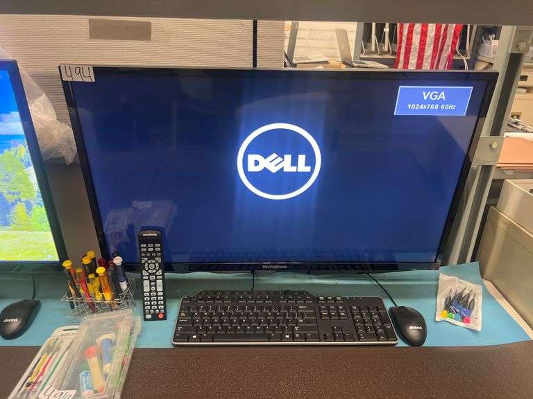 WESTINGHOUSE 20" MONITOR MODEL WD32HB1120-C WITH POWER CABLE & REMOTE INCLD.