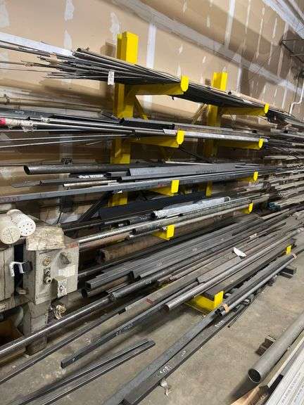 NON-FERROUS ALUMINUM ROUND & FLAT STOCK INCLUDING SOLID CORE AND HOLLOW, LENGTHS VARY USED FOR AEROSPACE APPLICATIONS
