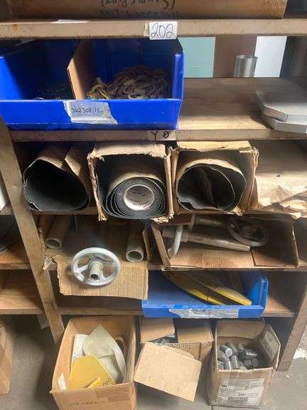 FERROUS AND NON FERROUS METAL PARTS USED IN MILITARY FABRICATION APPLICATIONS INCLUDING SOLID CORE CYLINDERS, HOOKS, VALVES, SLEEVES, 3M SAND PAPER ECT