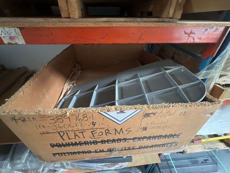 NON-FERROUS HEAVY DUTY LARGE METAL PLATFORMS