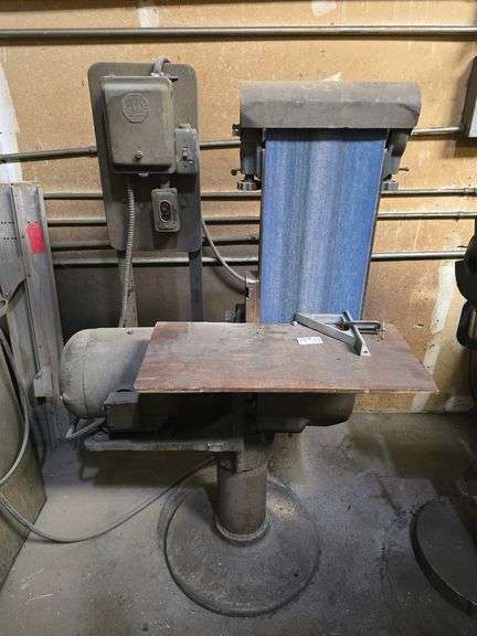 PORTER CABLE INDUSTRIAL SANDING MACHINE WITH 10"W BELT