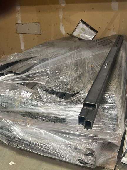 FERROUS METAL TUBES INCLUDING RECTANGLE 1.5"x1"x56"L ; SQUARE 1.5"x59.75"L ECT