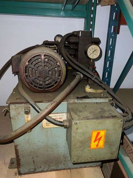 DAIKIN KOGYO CO OIL HYDRAULIC UNIT TYPE Y473088 MFG NO. 1063