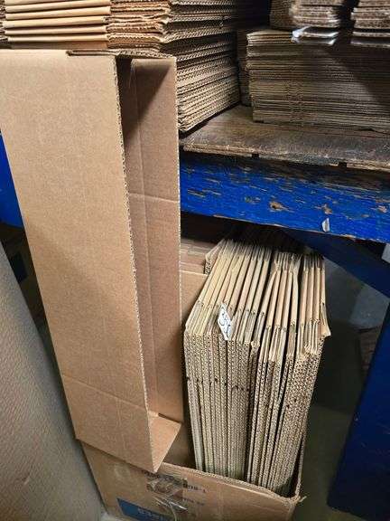 U-LINE 24"x4"x4" S-4472 CARBOARD BOXES ABOUT 150+ IN LOT