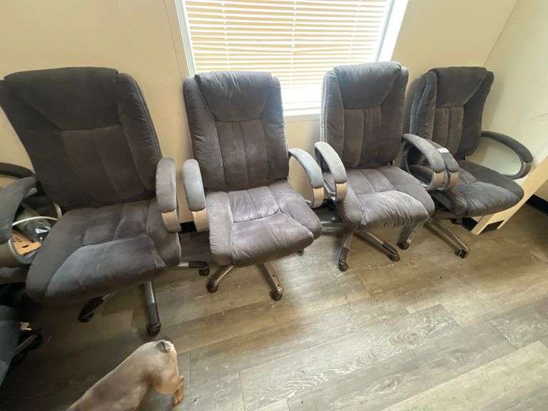 KEARSELT CHAIR ITEM 22369 SKU 446862 PADDED FELT ON WHEELS WITH HEIGHT ADJUSTMENT