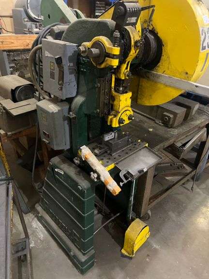 ROUSSELLE 1A STAMPING PUNCH PRESS  SN: BA3532,63 **BUYER: very heavy, not on wheels, be prepared!