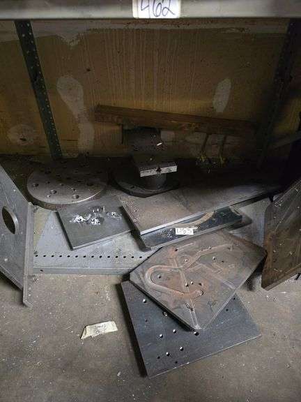 PLASTIC INJECTION DIE MOLDS IN A VARIETY OF SIZES AND SHAPES MOST ARE FERROUS METALS