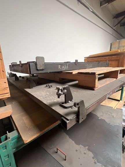 HEAVY DUTY METAL PANELING FOR ASSEMBLY EACH PIECE APROX 4'+
