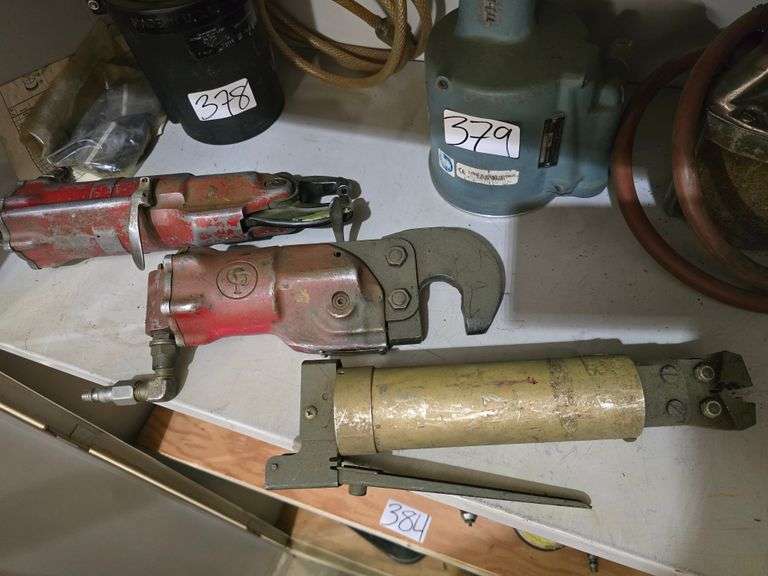 PNEUMATIC COMPRESSION TOOLS INCLUDING CHICAGO PNEUMATIC CP0214-CELEL COMPRESSION RIV. AND SIMILAR
