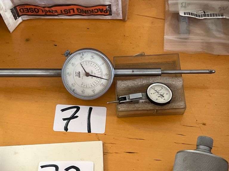 PRECISION MICROMETERS INCLUDING SHAN .001" 0-2" JEWELED ; AND BROWN & SHARPE BESTEST .0001" 7030-3