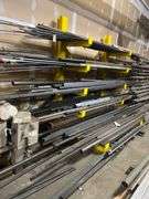 NON-FERROUS ALUMINUM ROUND & FLAT STOCK INCLUDING SOLID CORE AND HOLLOW, LENGTHS VARY USED FOR AEROSPACE APPLICATIONS