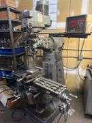 ALLIANT MEEHANITE 1-1/2TMV METAL MILLING MACHINE WITH MINI WIZARD DIGITAL SCREEN * VISE NOT INCLD.