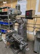 ALLIANT MEEHANITE 1-1/2TMV METAL MILLING MACHINE WITH MINI WIZARD DIGITAL SCREEN * VISE NOT INCLD.
