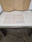 NUARC CO VLT51F BLUEPRINT DRAWING TABLE 118V 60HZ 2.5A IN WORKING CONDITION APROX 54"x40"x3' WITH CARDBOARD MEASURING GUIDE INCLD.