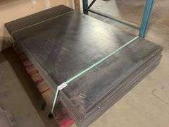 FERROUS METAL SHEETS APROX 33"x5' ABOUT 1/8" - 1/4" THICK