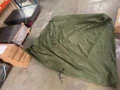 MILITARY SHIPPING CAGE COVER A3266571 MADE OF MILITARY SPEC CANVAS