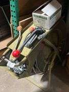 STEEL TAPE DISPENSER WITH BANDING TOOLS, STEEL STRAPPING SEALS, AND S-3823 STRAPPING KIT
