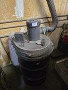 DAYTON INDUSTRIAL MOTOR 3N236E 208-220/440V VARIABLE AMP 3450 & 2850 RPMS CONNECTED TO PUMP SYSTEM WITH MANUAL INCLD.
