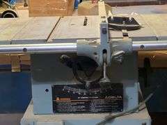 DELTA 10" CONTRACTOR'S SAW TABLE WITH 45°ANGLE MAX