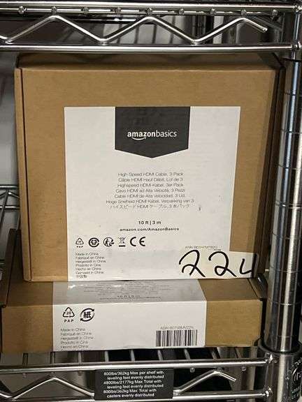 AMAZON BASICS HIGH SPEED HDMI CABLE 10'  BLACK AND BLACK US EXTENSION CORD 10 B075BMVZ2N FACTORY SEALED
