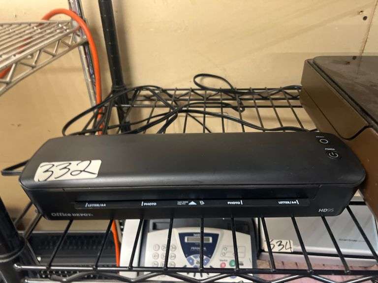 OFFICE DEPOT HD95 DOCUMENT SCANNER WITH POWER CABLE